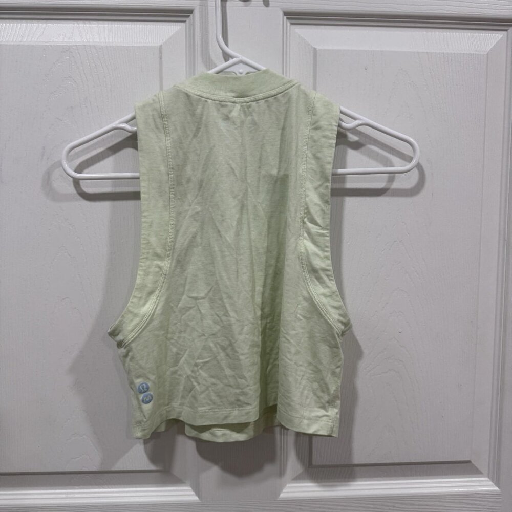 Lululemon x Madhappy‎ All Yours Crop Tank Top Heathered Elixir Size 0 - Picture 10 of 10